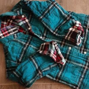 Long Sleeve Plaid Shirt